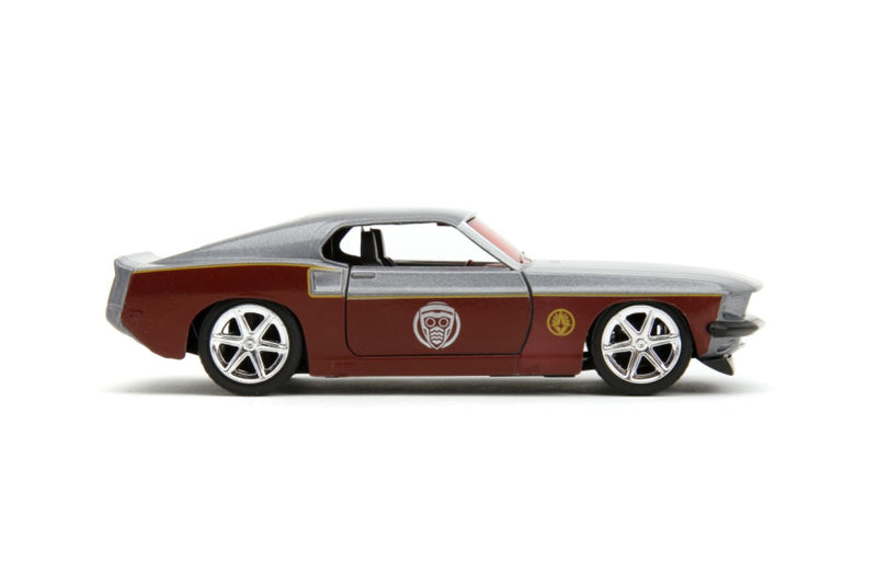 Marvel Comics - 1969 Ford Mustang Fastback 1:32 Scale Vehicle with Star Lord Figure