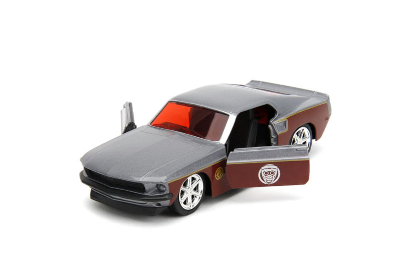 Marvel Comics - 1969 Ford Mustang Fastback 1:32 Scale Vehicle with Star Lord Figure