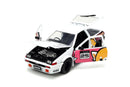 Aggretsuko - Toyota AE86 with Aggretsuko 1:24 Scale Diecast Vehicle Set