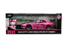 Hello Kitty - 2002 Nissan GTR (R34) with Hello Kitty 1:24 Scale Dieast Vehicle
