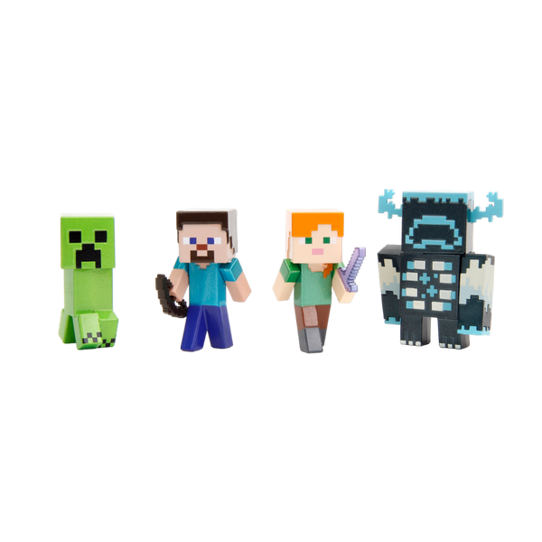 Minecraft - 2.5" MetalFigs 4-Pack