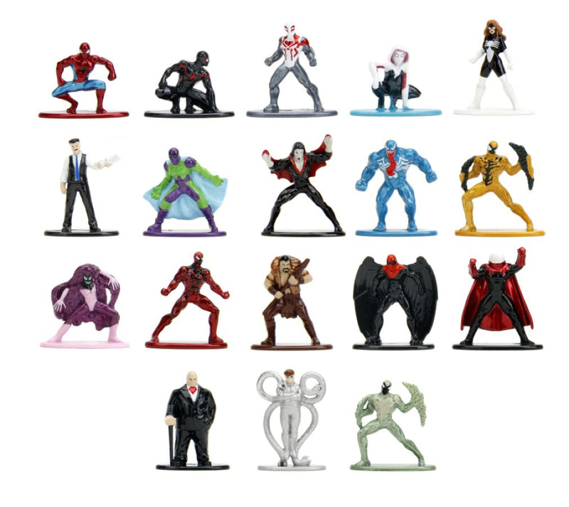 Marvel Comics - Spider-Man Nano MetalFigs [18 Pack]