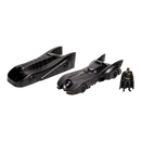 Batman (1989) - Batmobile & Armour with Batman 1:24 Scale Diecast Vehicle Set