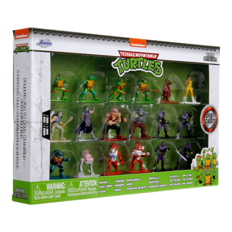 Teenage Mutant Ninja Turtles (TV) - 1.65" Nano Metalfig 18-Pack