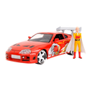One Punch Man - Saitama with 1995 Toyota Supra V2 1:24 Scale Diecast Vehicle