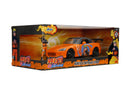 Naruto - 2001 Honda S2000 (with Naruto Figure) 1:24 Scale Diecast Vehicle Set