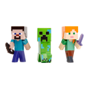 Minecraft - Legends 2.5" Metalfig 3-Pack