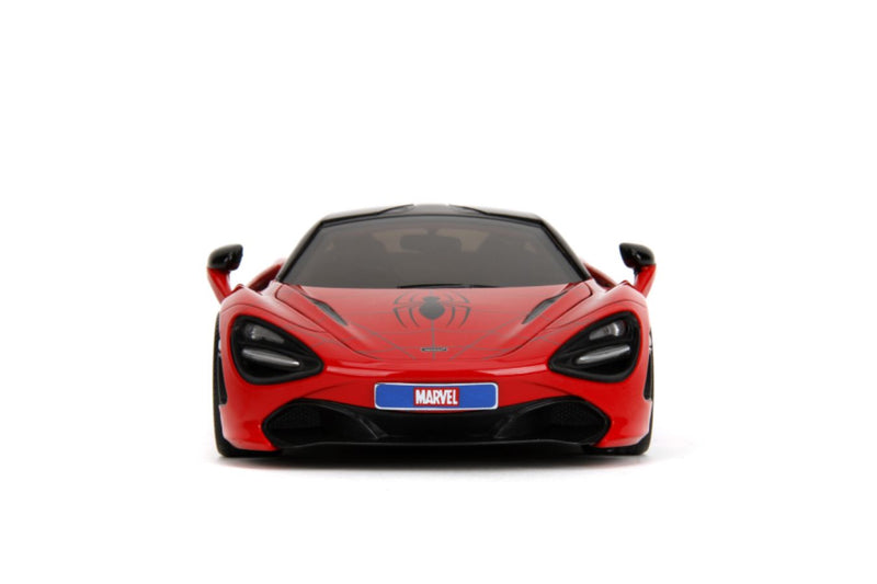 Marvel Hollywood Rides - Spider-Man with McLaren 720S 1:24 Scale Diecast Vehicle Set