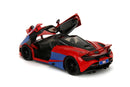 Marvel Hollywood Rides - Spider-Man with McLaren 720S 1:24 Scale Diecast Vehicle Set