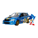 Sonic the Hedgehog - Subaru STI with Sonic Figure 1:24 Scale Diecast Vehicle