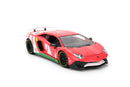 Sonic the Hedgehog - Lamborghini Veneno SV 1:24 Scale Diecast Vehicle with Knuckles Figure
