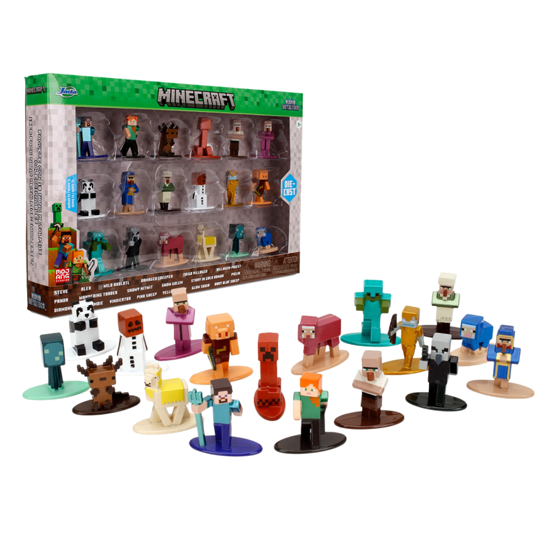 Minecraft - Nano MetalFig 18-Pack (Wave 14)