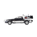 Back to the Future - Delorean (Chrome) 1:24 Scale Diecast Vehicle