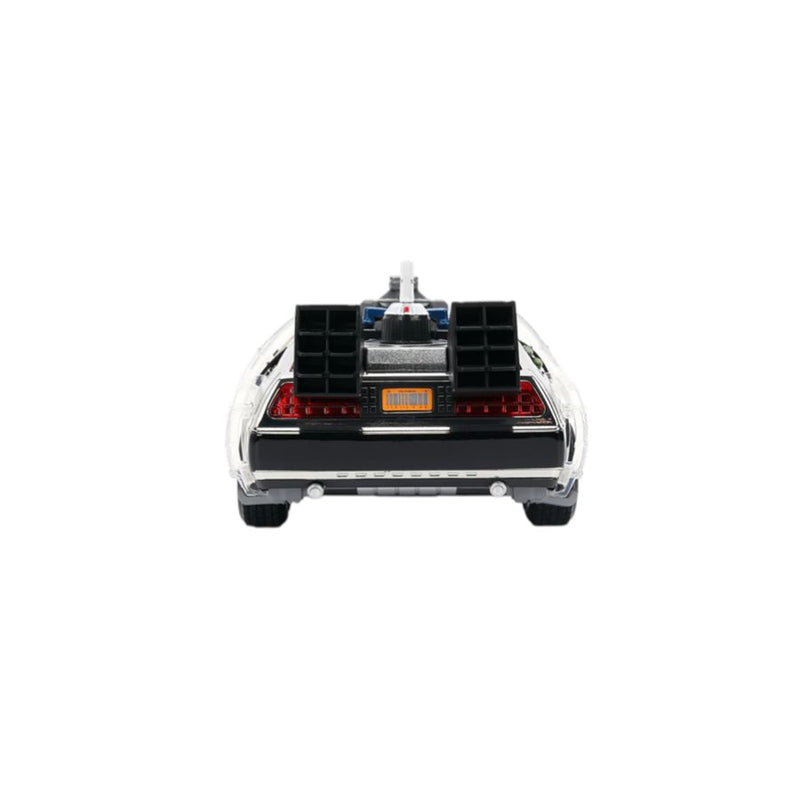 Back to the Future - Delorean (Chrome) 1:24 Scale Diecast Vehicle