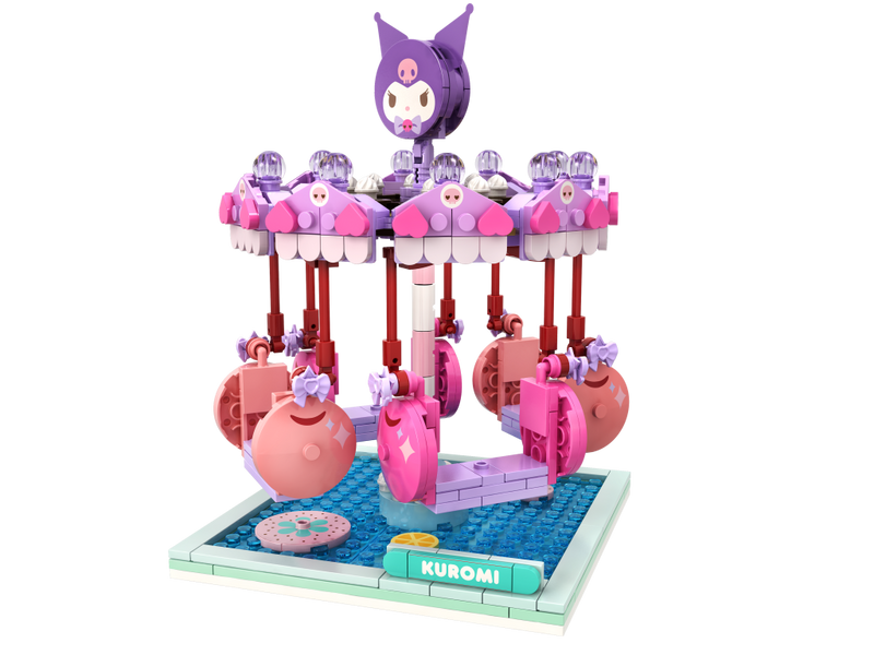 Sanrio - YuMe Blocks Summer Wunderland - Kuromi Swing Ride