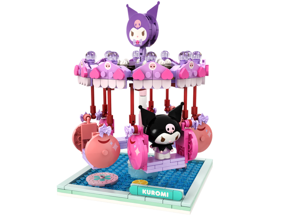 Sanrio - YuMe Blocks Summer Wunderland - Kuromi Swing Ride