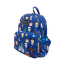 Disney – Chibi All-Over-Print Navy Blue Mini Backpack