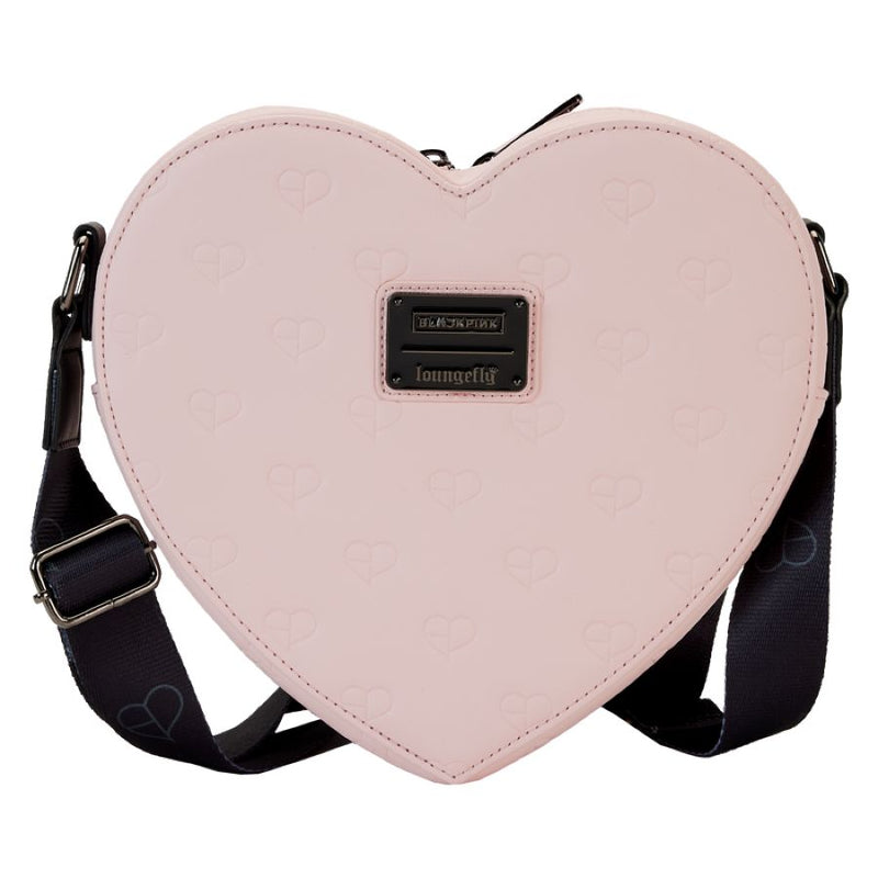 BLACKPINK - All-Over-Print Heart Shaped Crossbody Bag