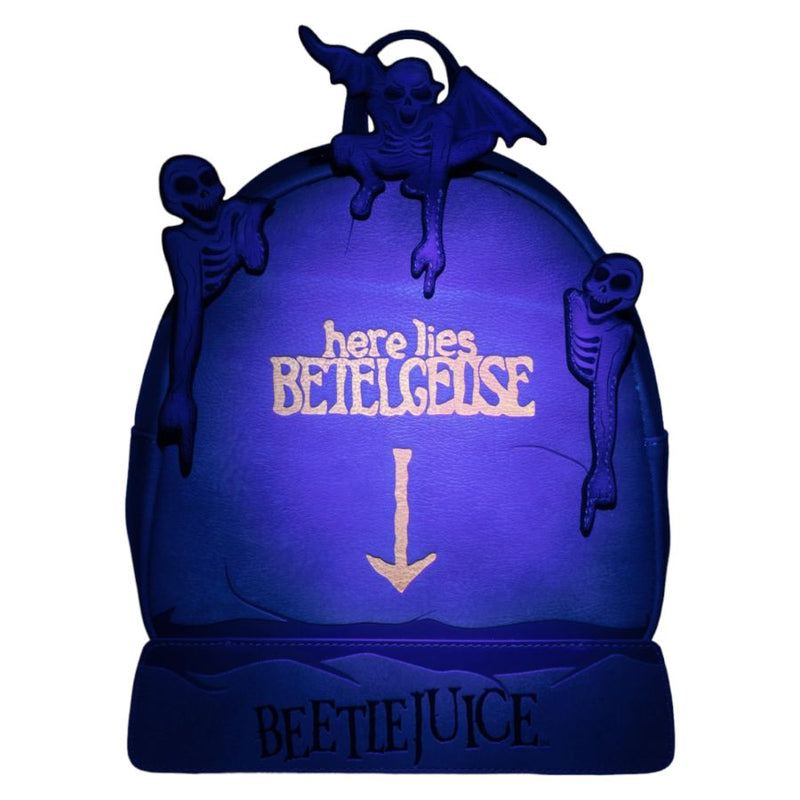 Beetlejuice - Tombstone Glow Mini Backpack [RS]