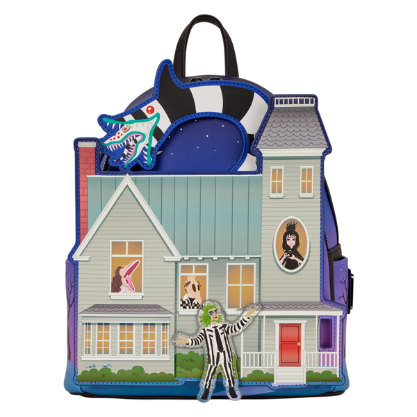 Beetlejuice - Deetz House Glow Mini Backpack