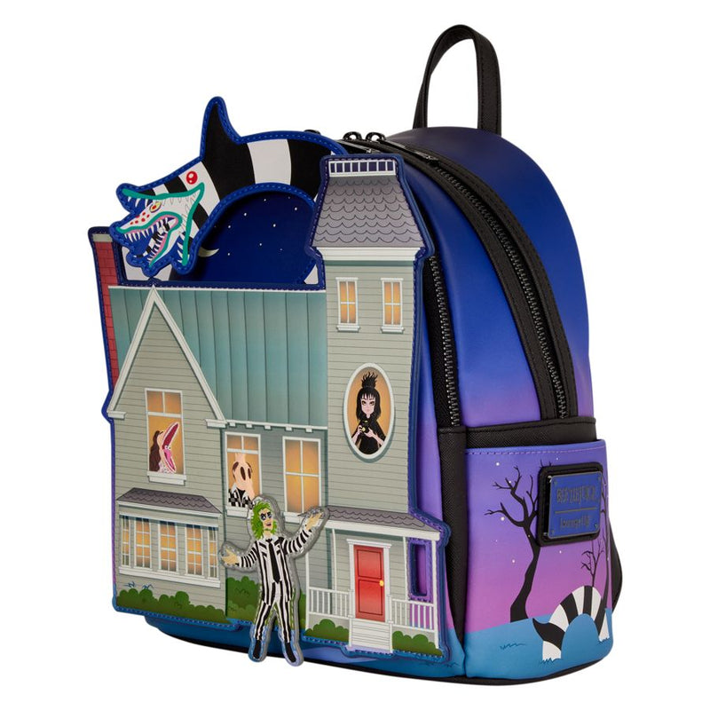 Beetlejuice - Deetz House Glow Mini Backpack