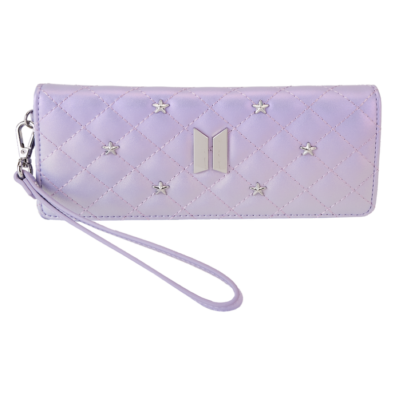 BTS - Funko Pop! By Loungefly BTS Logo Iridescent Purple Flap Purse