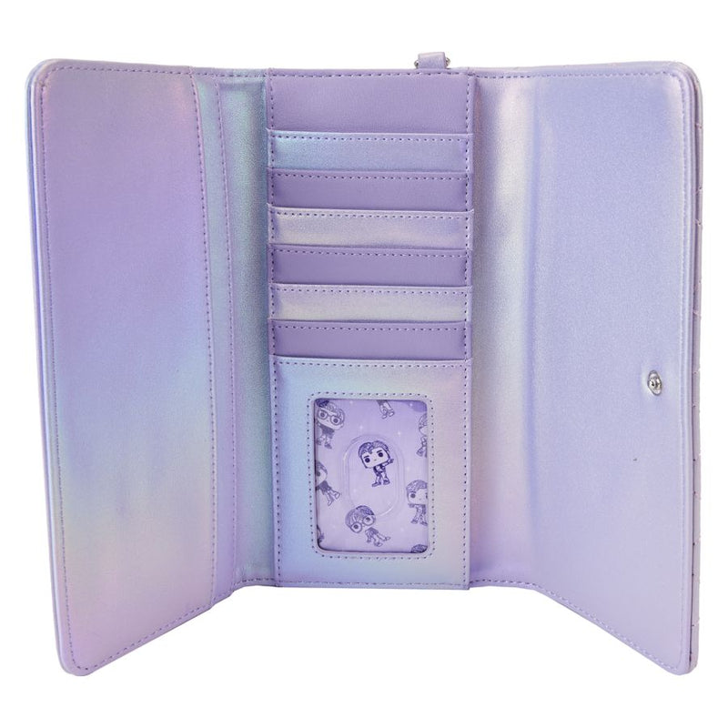 BTS - Funko Pop! By Loungefly BTS Logo Iridescent Purple Flap Purse