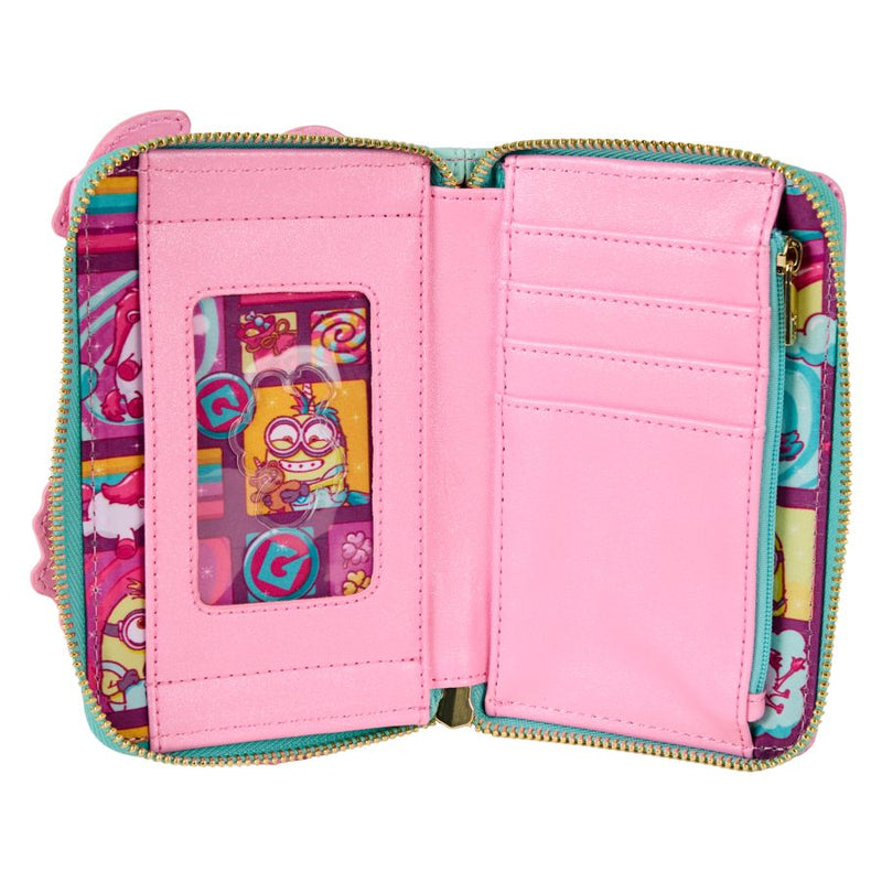 Minions - Fluffy Unicorn Zip Around Wallet