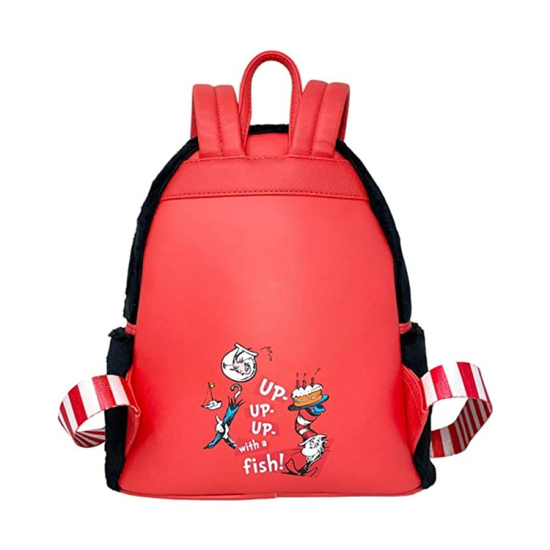 Dr Seuss - Cat in the Hat Faux Fur Cosplay Mini Backpack [RS]