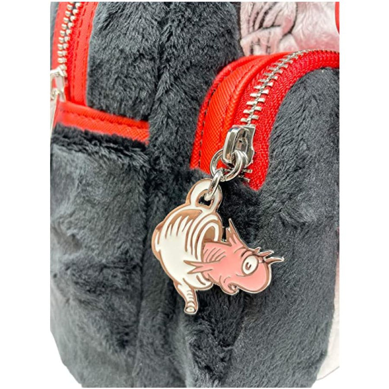 Dr Seuss - Cat in the Hat Faux Fur Cosplay Mini Backpack [RS]