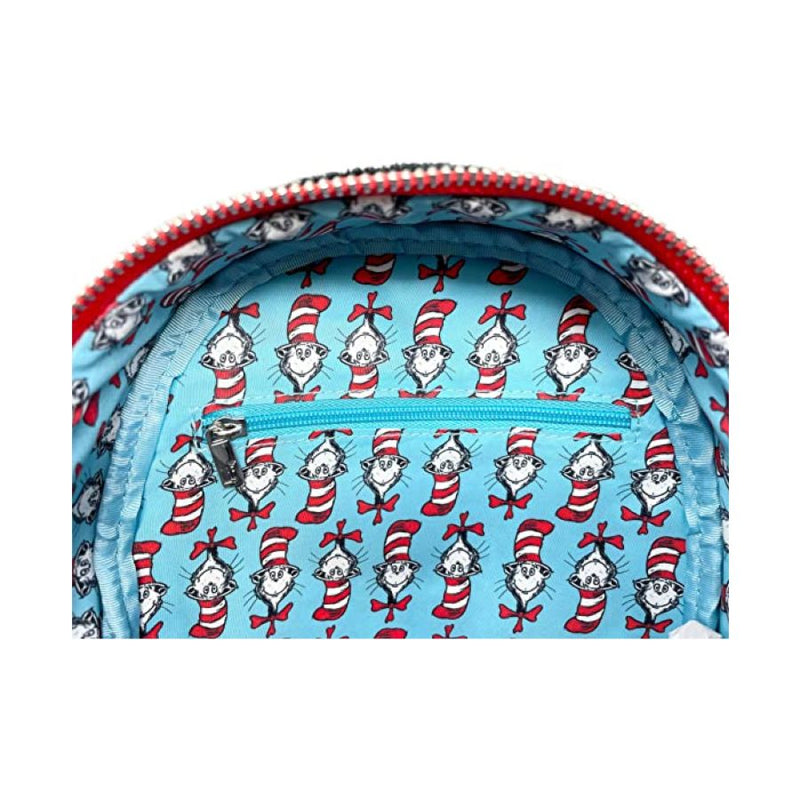 Dr Seuss - Cat in the Hat Faux Fur Cosplay Mini Backpack [RS]