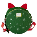 Dr Seuss - Dr. Seuss Grinch Holiday Wreath Figural Crossbody Bag