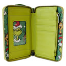 Dr Seuss - Dr. Seuss Santa Grinch and Max Zip-Around Wallet Purse