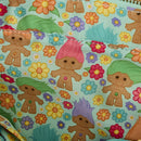 Good Luck Trolls - Trolls with Faux Fur Tote Bag & Detachable Coin Purse
