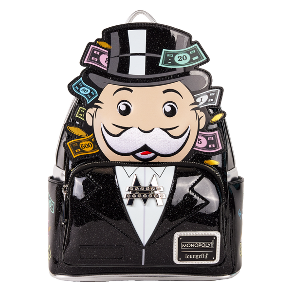 Monopoly 90th - Pennybags Glitter Cosplay Mini Backpack