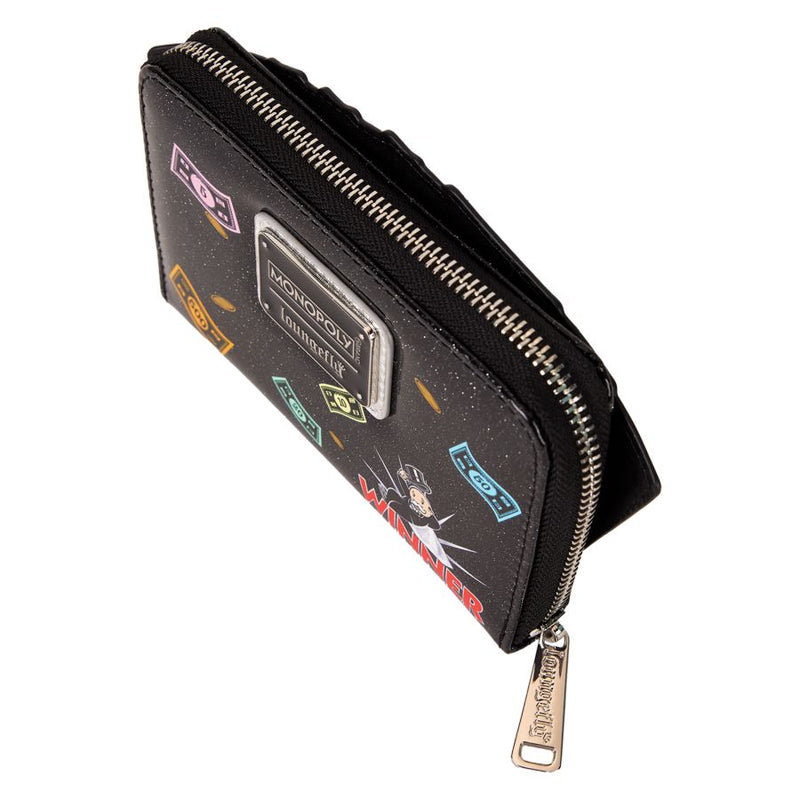 Monopoly 90th - Money Glitter Zip Around Wallet