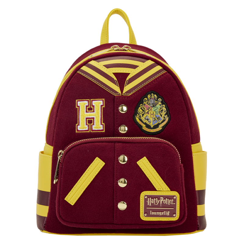 Harry Potter - Gryffindor Hogwarts Crest Varsity Jacket Mini Backpack