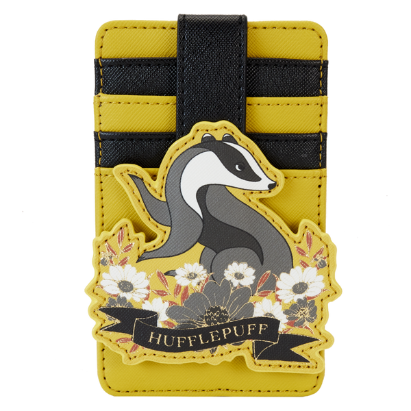 Harry Potter - Hufflepuff House Floral Tattoo Cardholder