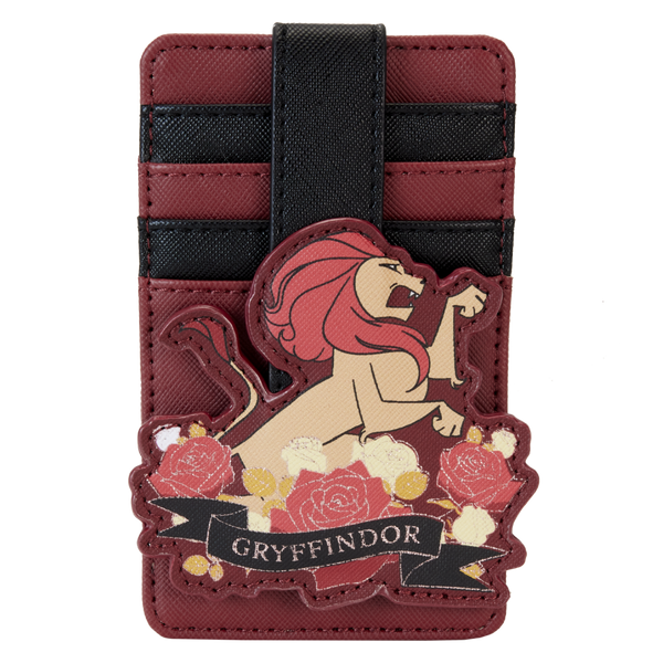 Harry Potter - Gryffindor House Floral Tattoo Cardholder