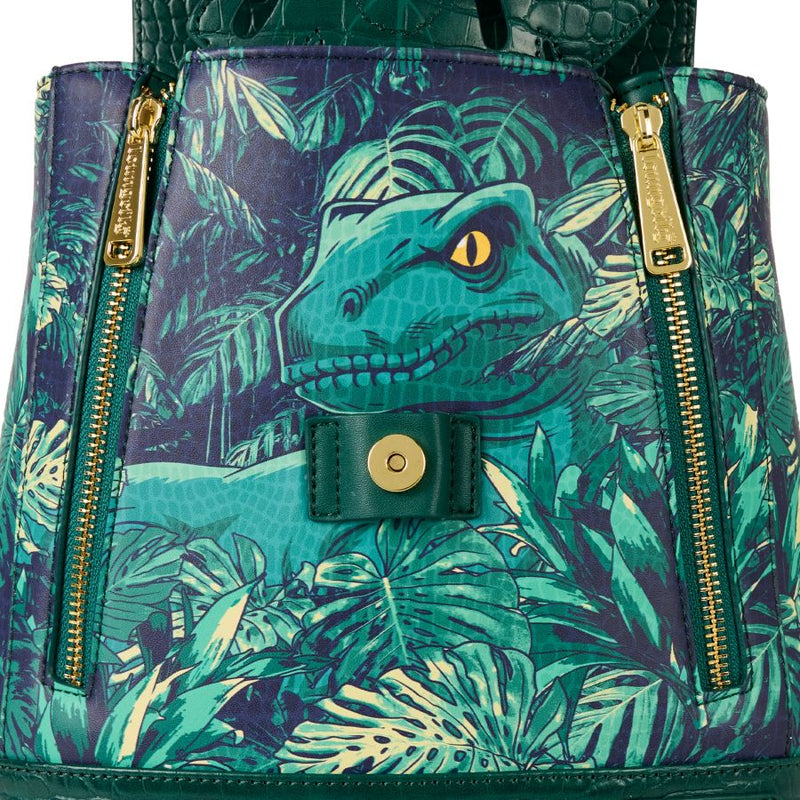 Jurassic World - Jungle Velociraptor Glow Drawstring Mini Backpack