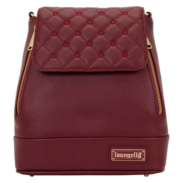 Loungefly - Lilly Red Pin Trader Convertible Mini Backpack & Crossbody Bag