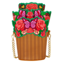 Loungefly - Flower Basket Figural Crossbody Bag