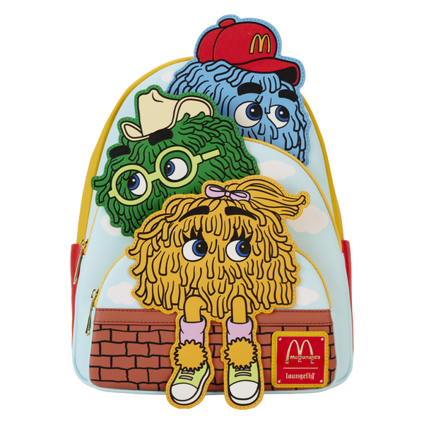 McDonalds - Fry Guys Triple Pocket Mini Backpack