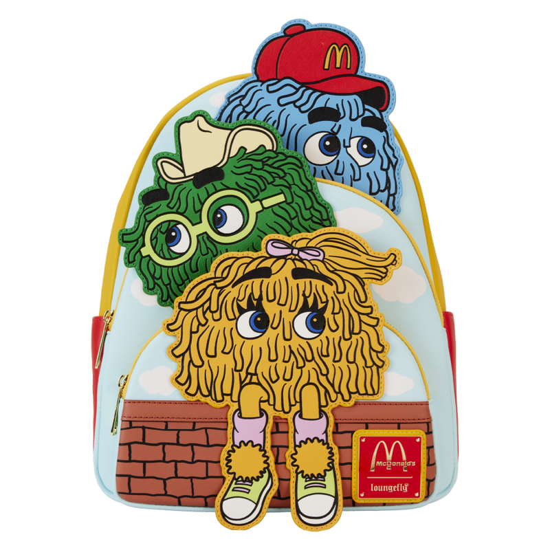 McDonalds - Fry Guys Triple Pocket Mini Backpack