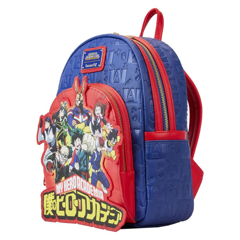 My Hero Academia - Group Debossed Logo Mini Backpack