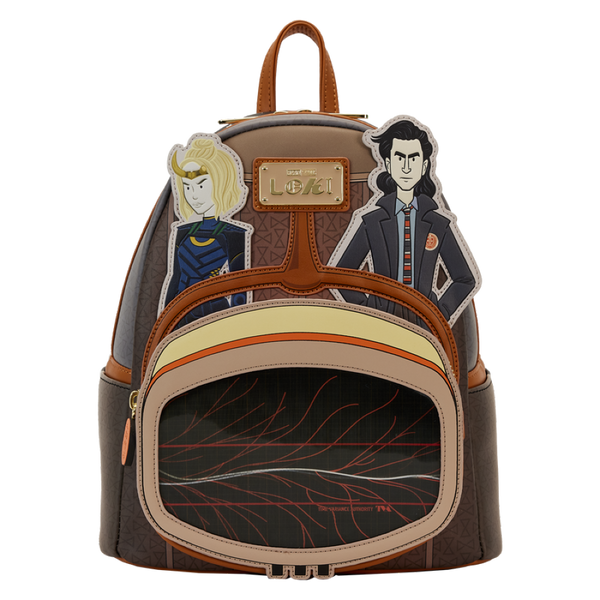 Loki (TV) - Loki TVA Lenticular Multiverse Mini Backpack
