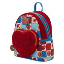Marvel Comics - Spider-Man Sherpa Heart Mini Backpack