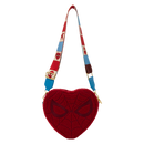 Marvel Comics - Spider-Man Sherpa Heart Crossbody Bag