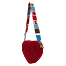 Marvel Comics - Spider-Man Sherpa Heart Crossbody Bag