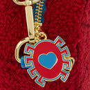 Marvel Comics - Spider-Man Sherpa Heart Crossbody Bag